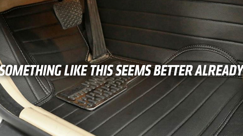 Illustration for article titled Carpet In Cars Is Gross And Stupid So Let's Not Use It Anymore